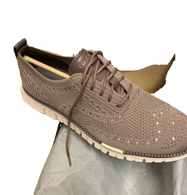 Cole Haan ZerøGrand Remastered Stitchlite Men's 9M Irish Coffee Knit Shoes New