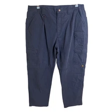 Propper Blue Tactical Cargo Pants Ripstock RN89706 Reinforced Knees 40/32 Men's