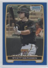 2012 Bowman Draft Chrome Picks Blue Refractor 152/250 Wyatt Mathisen #BDPP43 7h6