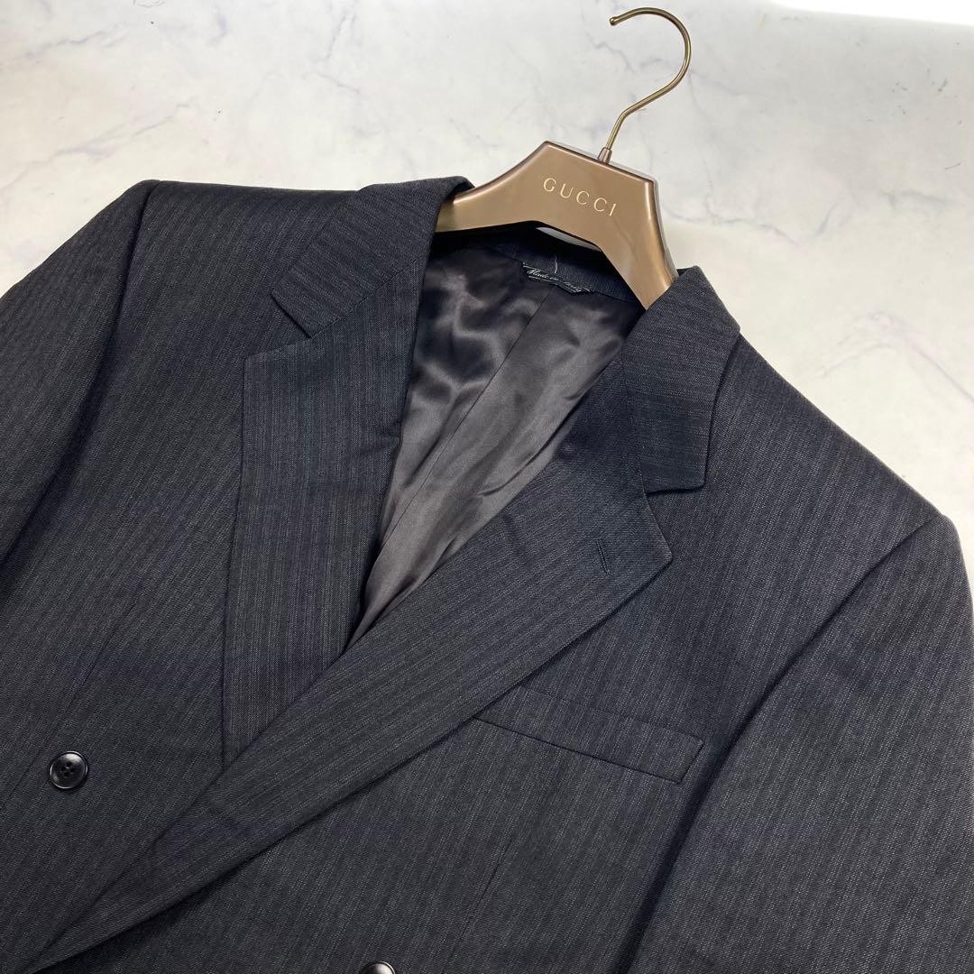 Good condition✨VERSACE double suit setup striped … - image 3