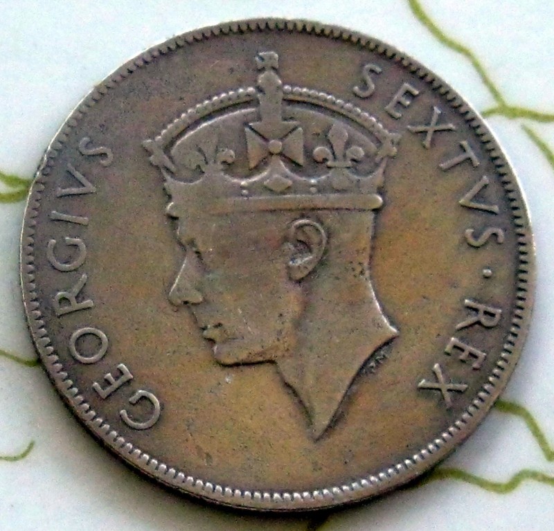 COIN EAST AFRICA 1SH 1948 VF 201