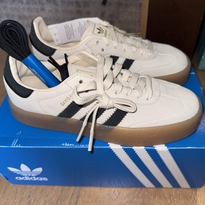 Size 7 - adidas Sambae Wonder White Black Gum W New with Box