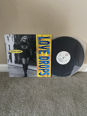 Love Drops Vinyl Super Hero 12'' Single 1992 Freestyle Electro NEW