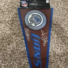 Ndamukong Suh Signed Autograph Detroit Lions With Brandon Pettigrew Pennant