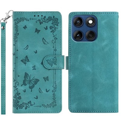Shockproof Leather Wallet Case For Motorola Moto G 5G (2025)/G Power 5G (2024)