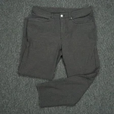 Lululemon Pants Mens 32x28 Gray ABC Slim Fit 5 Pocket Trouser Tech Canvas