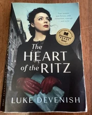 The Heart of the Ritz by Luke Devenish Large Paperback Book