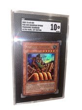 2003 Yu-Gi-Oh! Pharaonic Guardian 1st Edition PGD-025 Guardian Sphinx SGC GEM 10