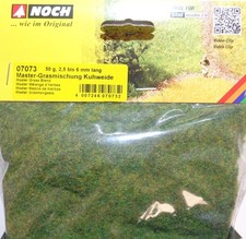 NOCH 07073 (205,80€/kg) Master-Grasmischung “Kuhweide” 2,5-6 mm, 50 g Beutel Neu