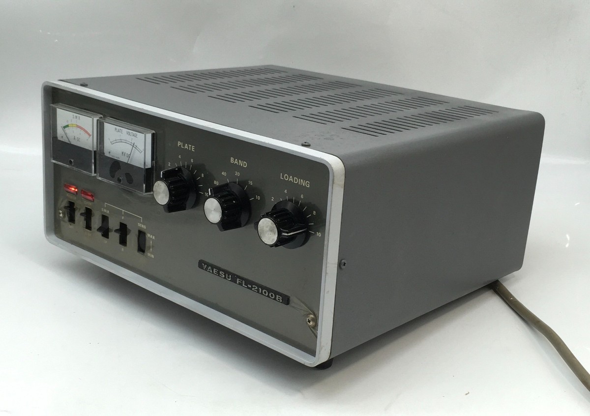 Yaesu FL-2100B HF Linear Amplifier 500W Vacuum Tube Ham Radio