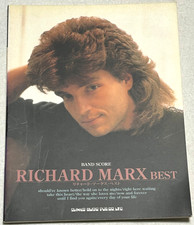Richard Marx Best Band Score Japan chitarra basso batteria scheda vocale libro musicale