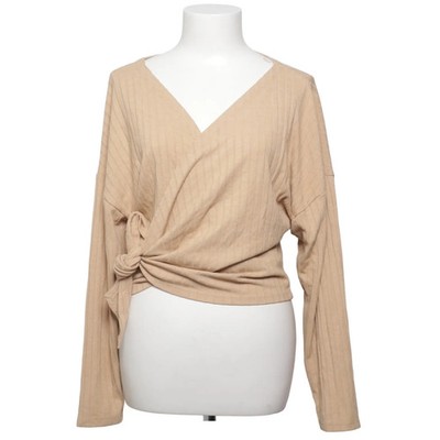 NLY Trend, Wickeljacke, Größe: S, Luxurious Wrap Top, Beige #dO4