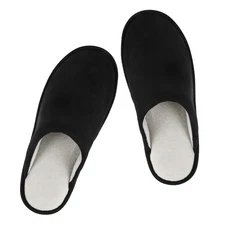 riemot Men's Memory Foam Slippers Furless Warm Fluffy Household Shoes