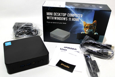 Neuwertig: iProda Mini PC NUC Intel N97 Quad 3.6 512 GB SSD 16 GB RAM Windows 11