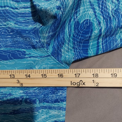 Reel Legends Freeline T-SHIRT TOP Girls Size Medium Blue Fishing Long Sleeve - Picture 5 of 7