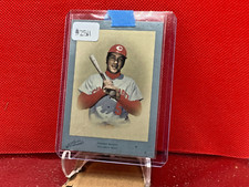 JOHNNY BENCH  2005 22/55 Donruss Portraits ZENITH BLUE COLOR  SP-53
