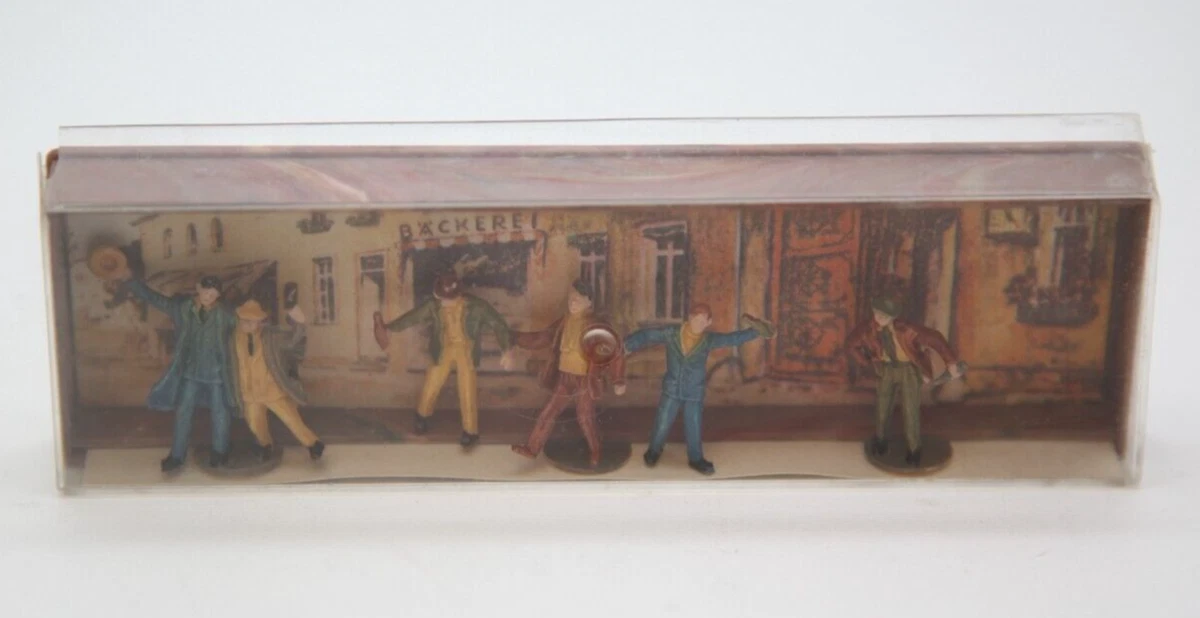 Lot De Figurines Preiser Merten Pour Modélisme Ferroviaire – État Correct