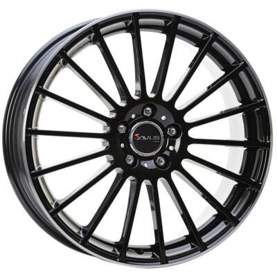ALUFELGE AVUS AC-M03 FUR OPEL ASTRA 1.6 - 1.7 DIESEL 8X19 5X114.3 BLACK POL 0DR