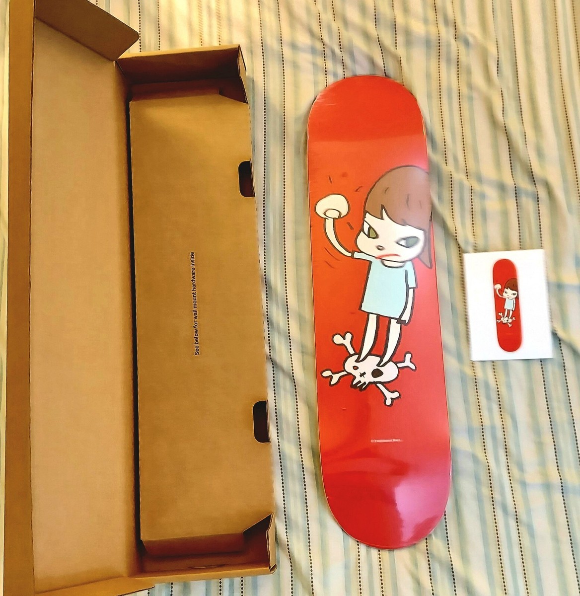 Yoshitomo Nara x MoMA Skateboard Art Deck SET Welcome Girl