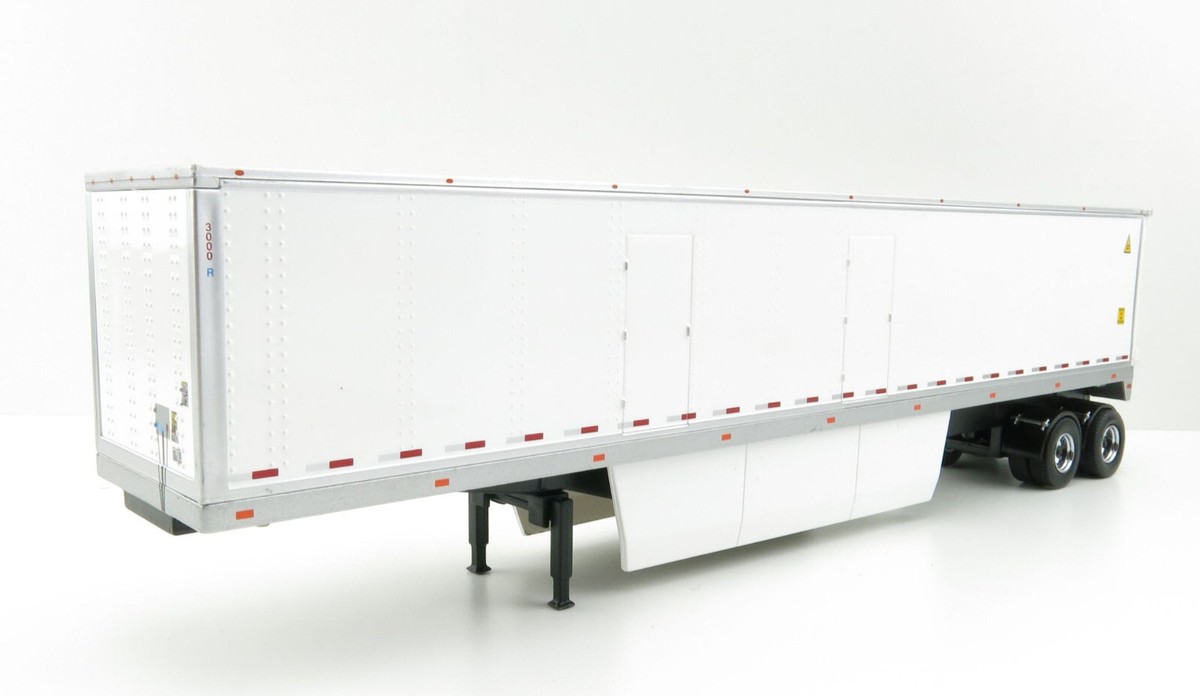 Diecast Masters 91021 - US 53' Dry Cargo Van Trailer White - Scale 1:50 Diecast Masters 91021 - US 53' Dry Cargo Van Trailer White - Scale 1:50