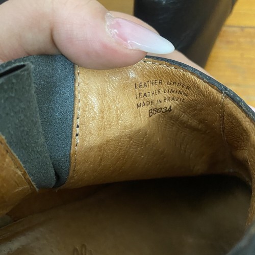 Madewell Mujer The Dakota Botín Corte Cuero Negro Bota B8034 Talla 8.5 - Imagen 11 de 13