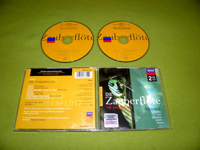 Mozart - Die Zauberflote (The Magic Flute) / Bohm / Lipp /Decca 2xCD Remastered