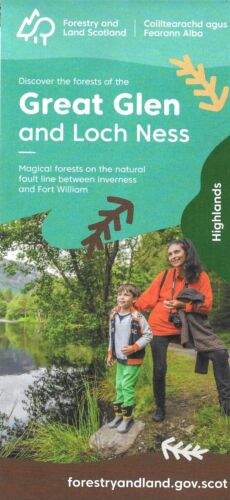 Map & Guide to Great Glen and Loch Ness, Scotland - 第 1/4 張圖片
