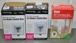 tectite ice maker outlet box