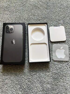 Apple iPhone 13 Pro Max- Graphite, 256GB (Box Only) | eBay UK