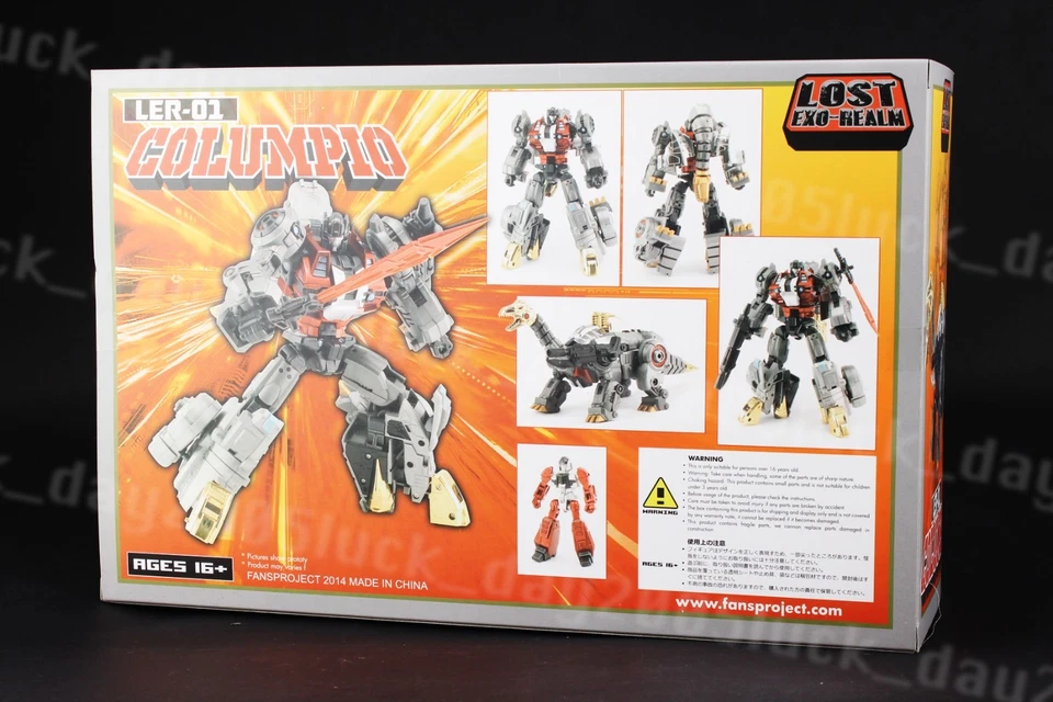 Fansproject Exclusive Lost EXO-Realm LER-01 Columpio Dinobot Action Figure - Image 2 of 2
