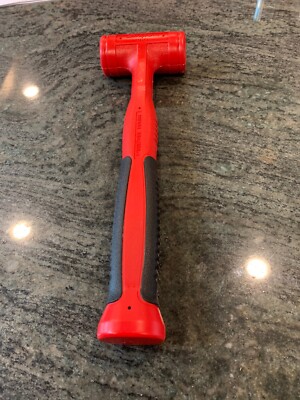 Snap-On hbfe24 24oz soft grip dead blow hammer red | eBay