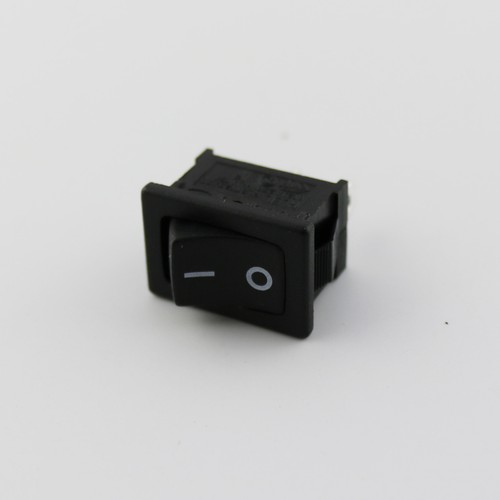 Commutateur basculant noir RLEIL 2 broches 2 positions DPST 10A/6A 125V/250V AC RL3 - Photo 5/5