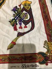 Celtic Irish Scarf Inspired by The Book of Kells With Green Trim Polyester 27" — photo 5