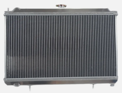 Aluminum Radiator For 1995-1998 1996 1997 Nissan 240SX SE 2.4L KA24DE MANUAL - Picture 4 of 5