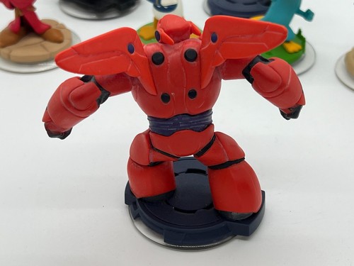 Skylanders Disney Character Figure Set of 7 - Big Hero 6, Barbosa, Big Hero 6 + - Picture 10 of 24