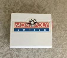 1994 Monopoly Jr Junior Travel Game Parker Brothers Complete