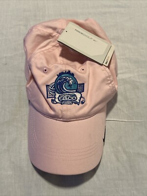 2008 Nike Fit Dry Women's Hat Pink Softshell Panel Outdoor Running Golf Vintage