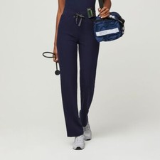 Figs Women Navy High Wasted Livingston Pants S-L 
