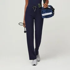 Figs Women Navy High Wasted Livingston Pants (S-L)
