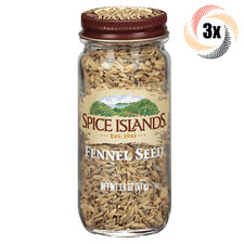 3x Jars Spice Islands Fennel Seed Flavor Seasoning 1.8oz Fast Shipping