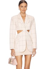 Significant Other Georgia Check Blazer