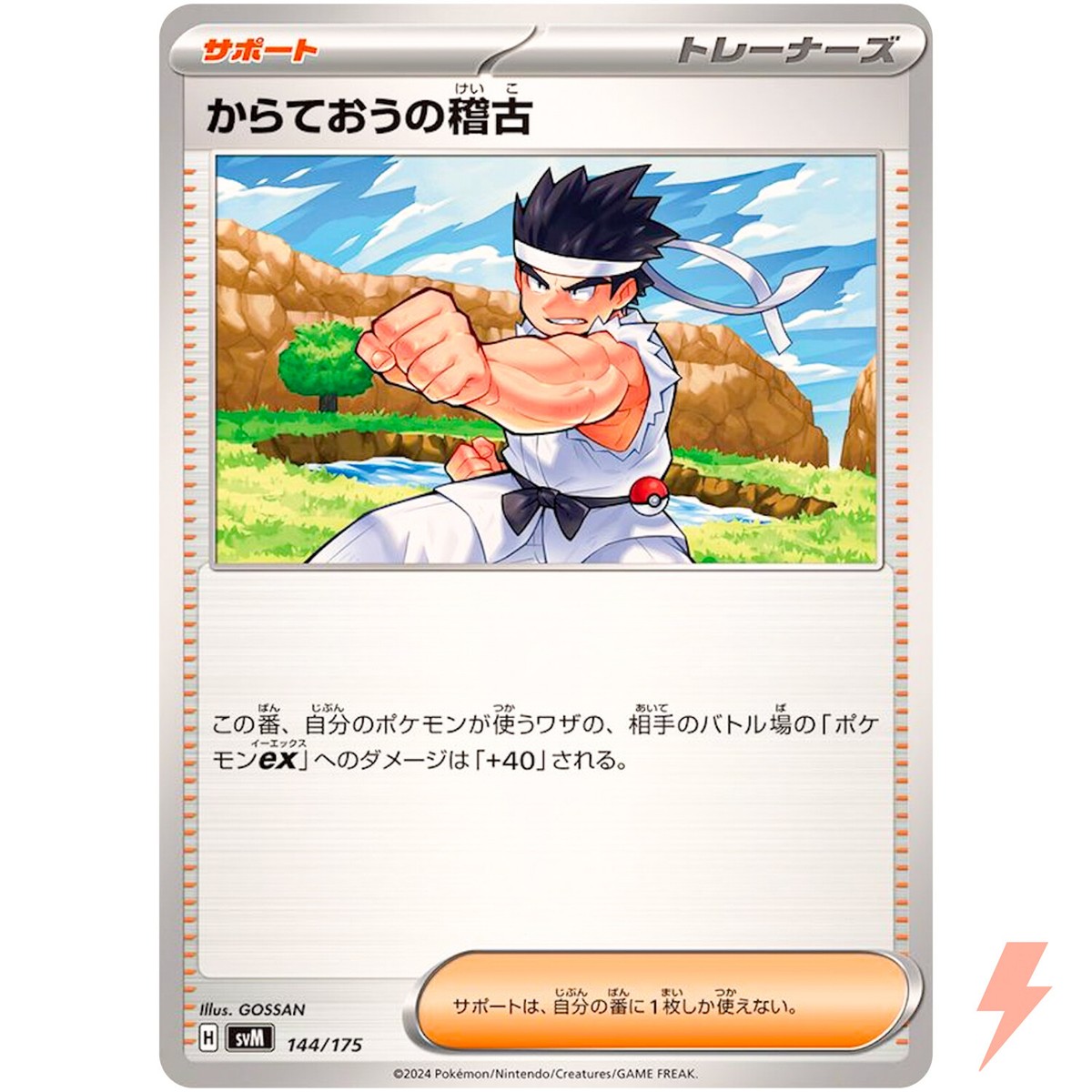 Black Belt's Training 144/175 SVM Stard Deck Generations - Pokemon