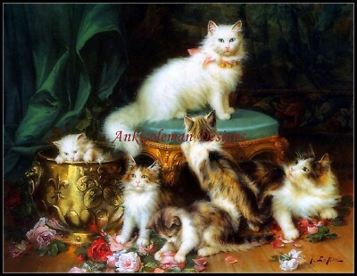 Chart Needlework Embroidery DIY - Counted Cross Stitch Patterns - White Queen