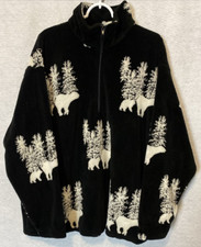 Vintage Serac Fleece Pullover Size XL made in the USA