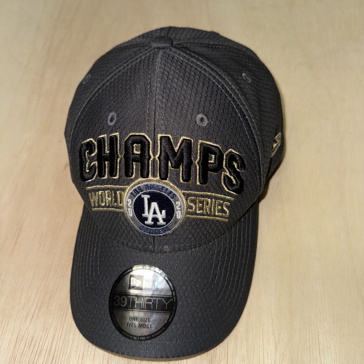 New Era 39thirty World Series Champs 2020 Los Angeles Dodgers Baseball Cap  OSFM