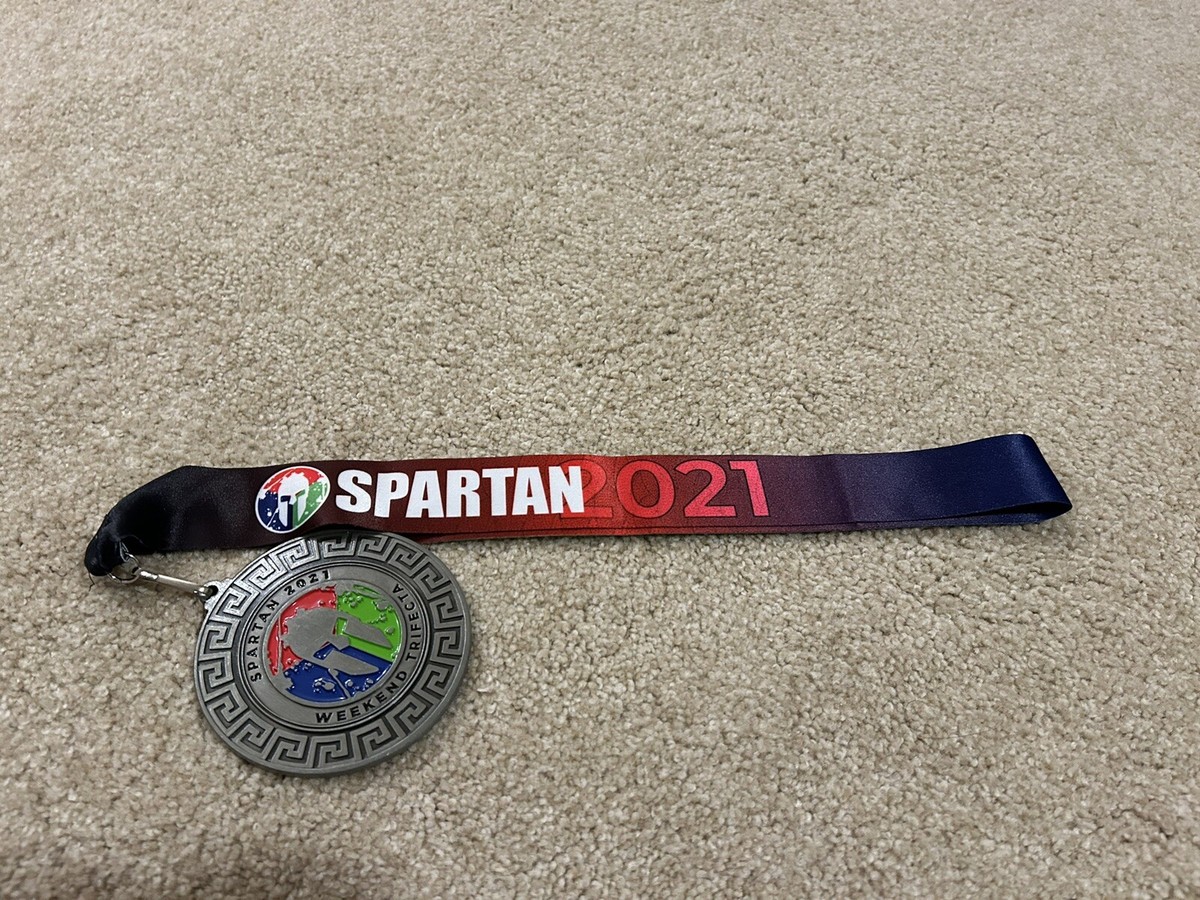 2021 Spartan Race Finisher Medal Trifecta Weekend SoCal