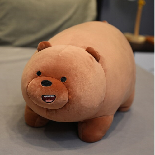 Bär Plüschtier Cartoon We Bare Bears Stofftier Weich Puppe Geschenk Kissen Big Pand 38 cm - Bild 12 von 17
