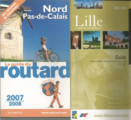 NORD PAS DE CALAIS ROUTARD 2007 + GUIDE LILLE + PARIS POSTER GUIDE  - Photo 1/1