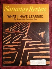 Saturday Review July 8 1967 AUGUSTINE CARDINAL BEA ROUL TUNLEY JOHN TEBBEL Saturday Review July 8 1967 AUGUSTINE CARDINAL BEA ROUL TUNLEY JOHN TEBBEL