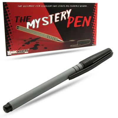 MYSTERY PEN DELUXE Penetration Dollar Bill Magic Trick Penetrating Thru Money 